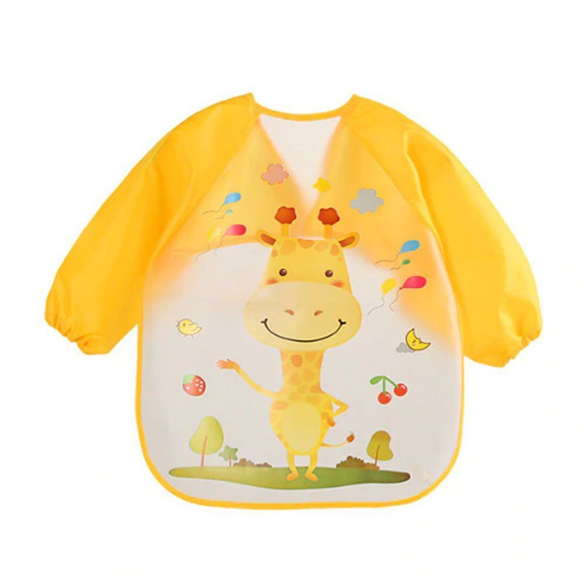 ENFANTASY - Babero Delantal Bebés Niños Manga Larga Impermeable-