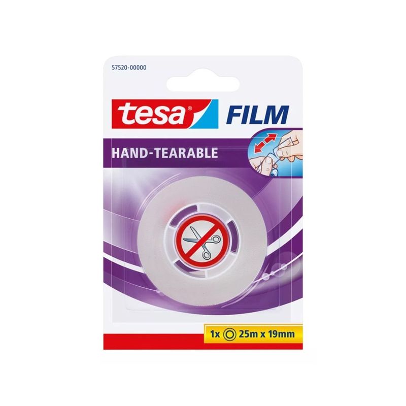 TESA - Cinta Film Fácil Corte Tesa 19mm X25m