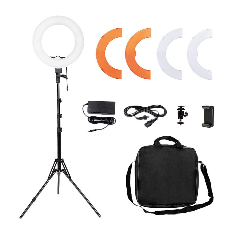 GENERICO - Aro de Luz Led RL-12 Kit de 30cm