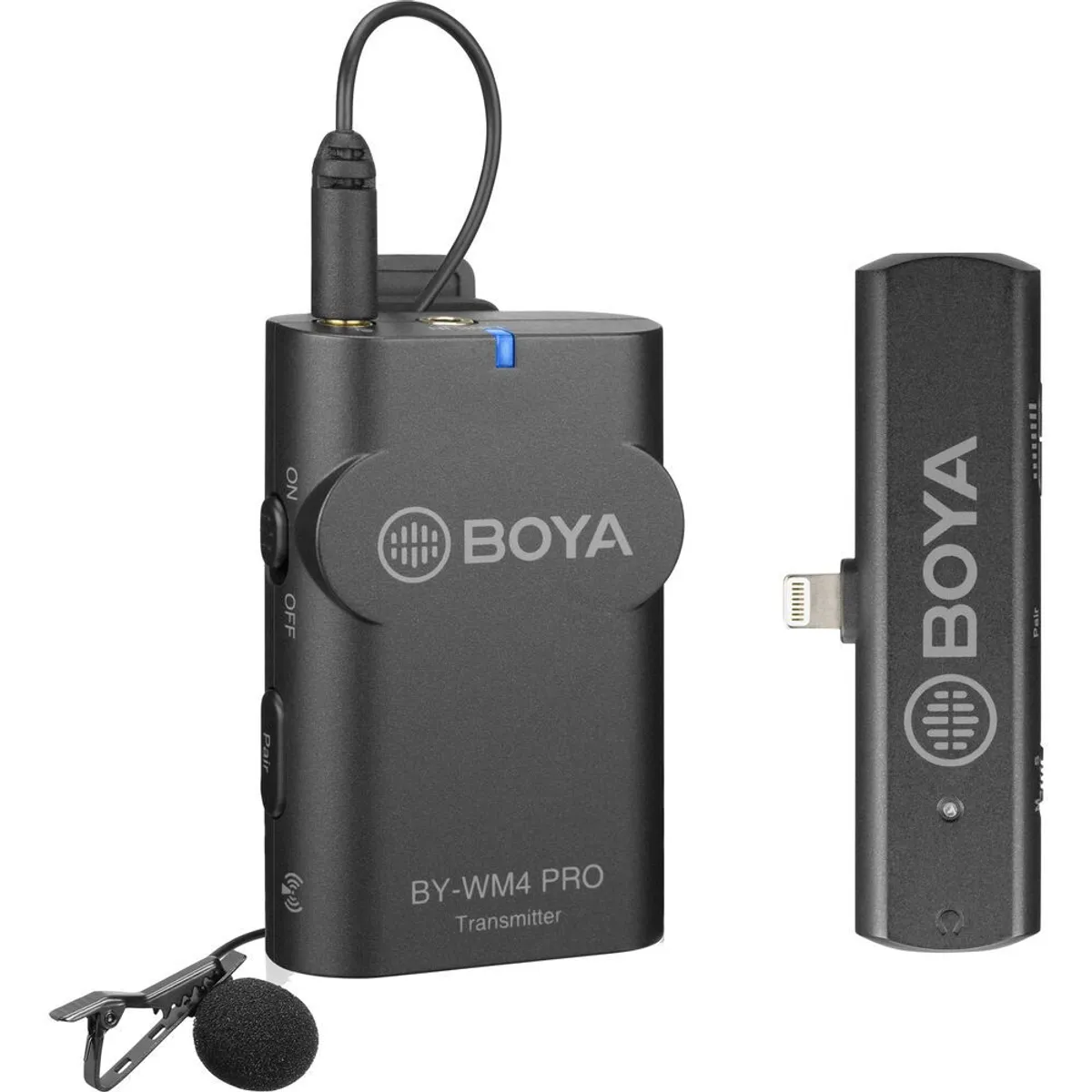 BOYA - Boya By-wm4 Pro-k3 Microfono de Solapa Inalámbrico para Iphone