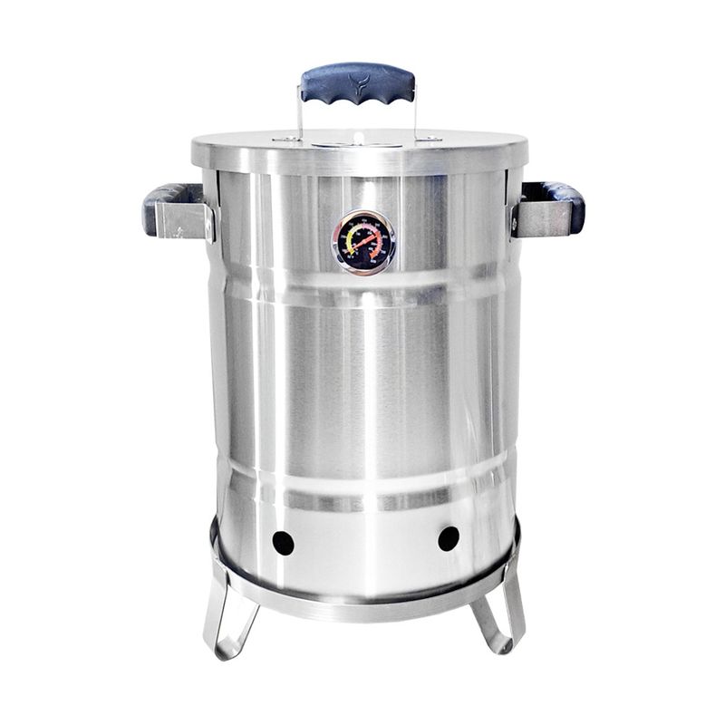 GENERICO - Barril Ahumador Asador Tamaño Mini