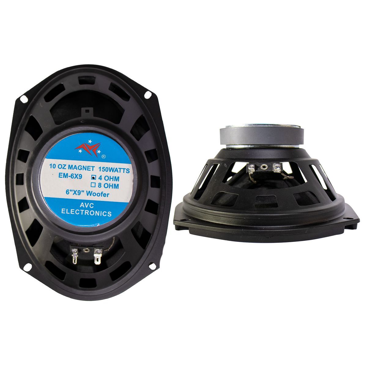 AVC - Parlante 6x9 Pulgadas AVC 150 Watts Ovalado