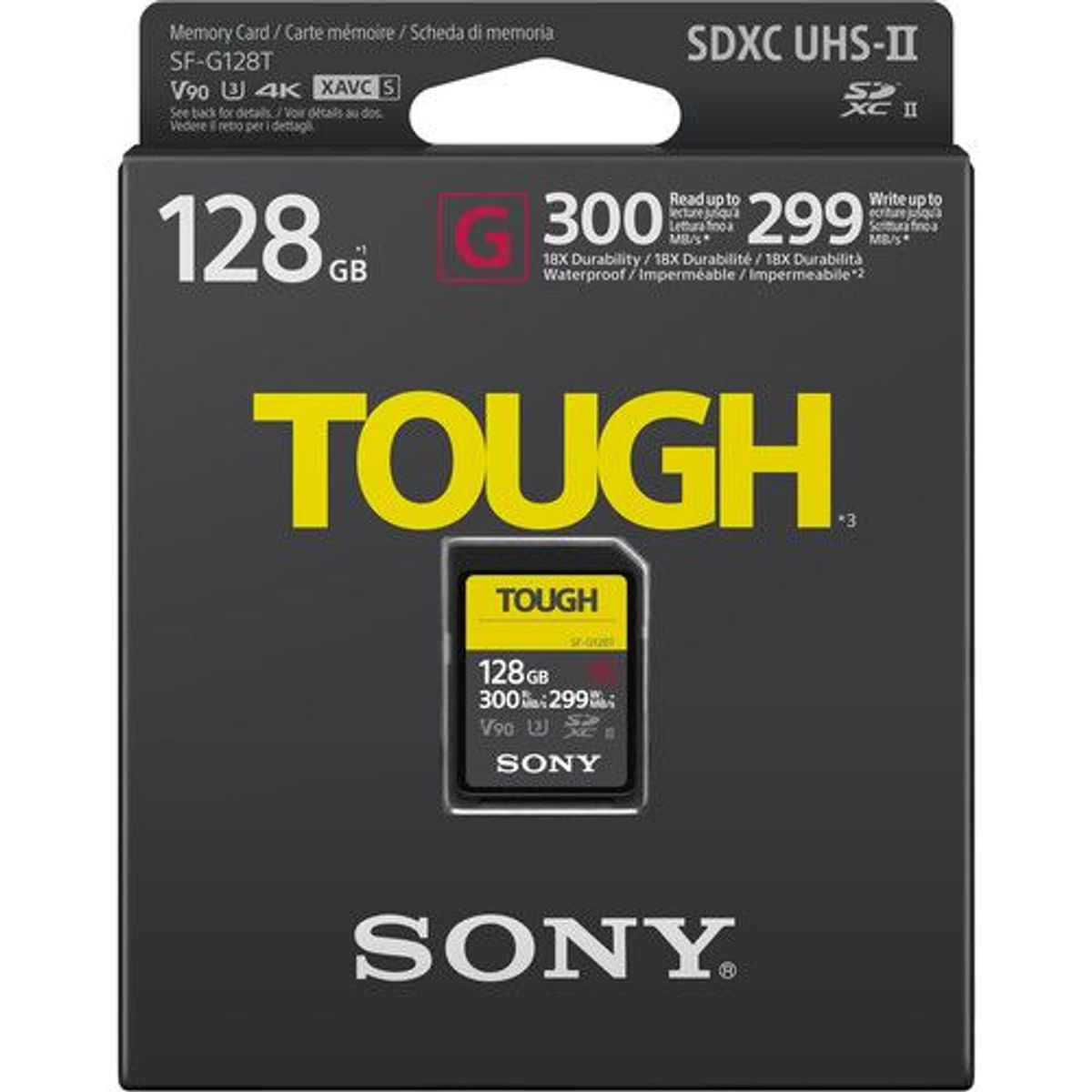 SONY - Memoria Sony TOUGH 128GB SDXC UHS-II