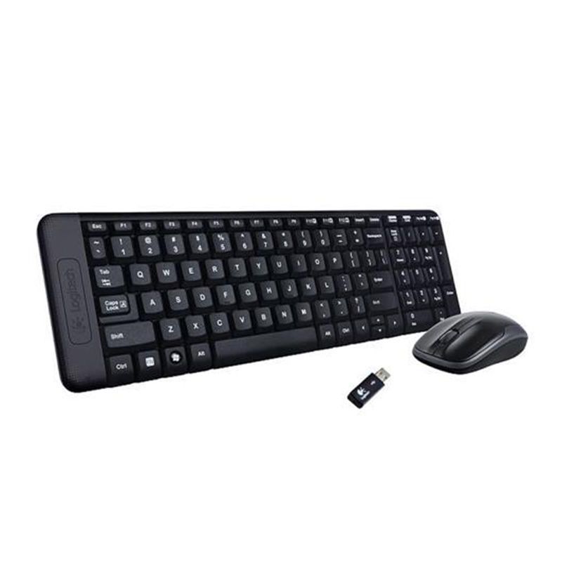 LOGITECH - Combo Teclado y Mouse Inalambrico Logitech MK220 En Español