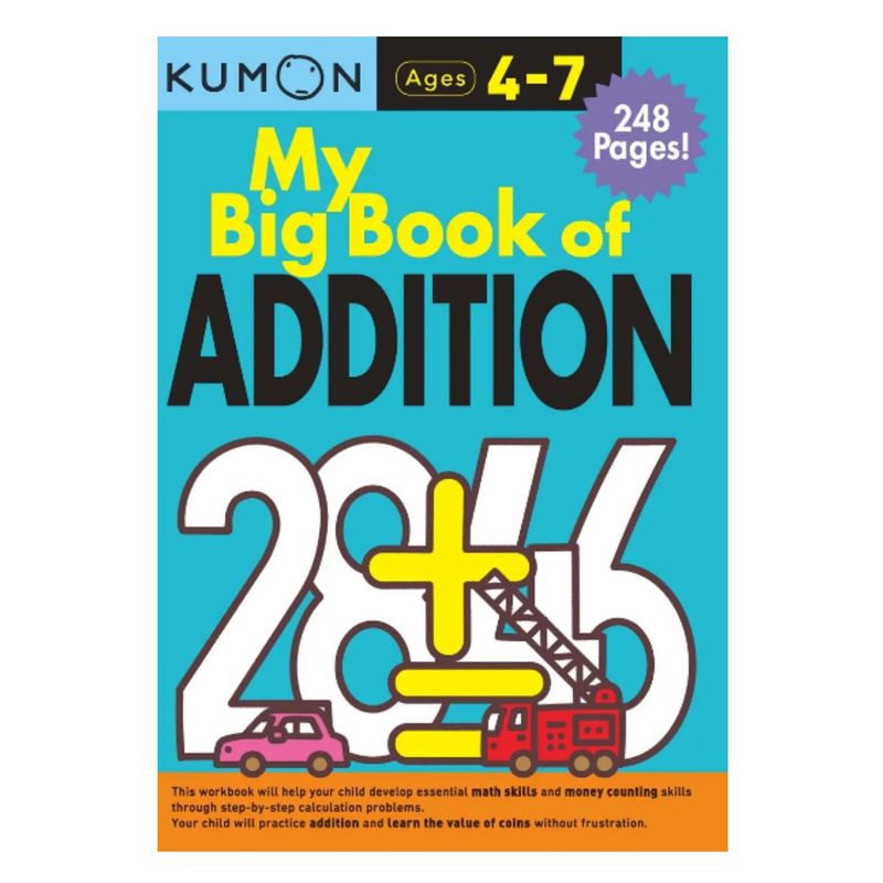 JUGANDO Y EDUCANDO - Libro Kumon Gran Libro De Sumas Matemáticas En Ingles Niños