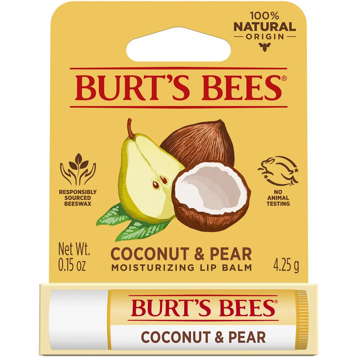 BURTS BEES - BÁLSAMO PARA LABIOS BURTS BEES DE COCO - PERA