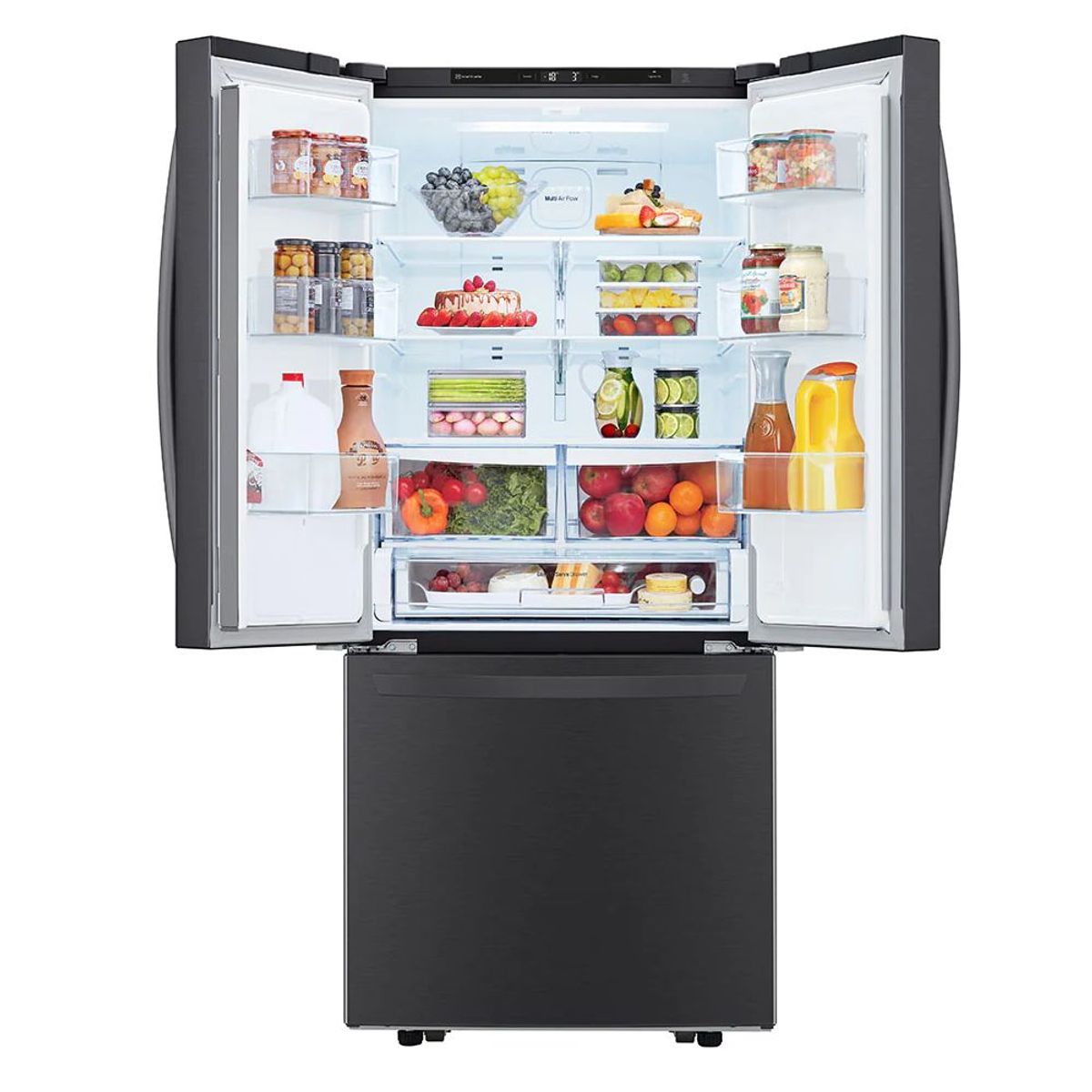LG - Nevecon Lg LM22BGTK 618Lt Inverter No Frost Negro Mate_.