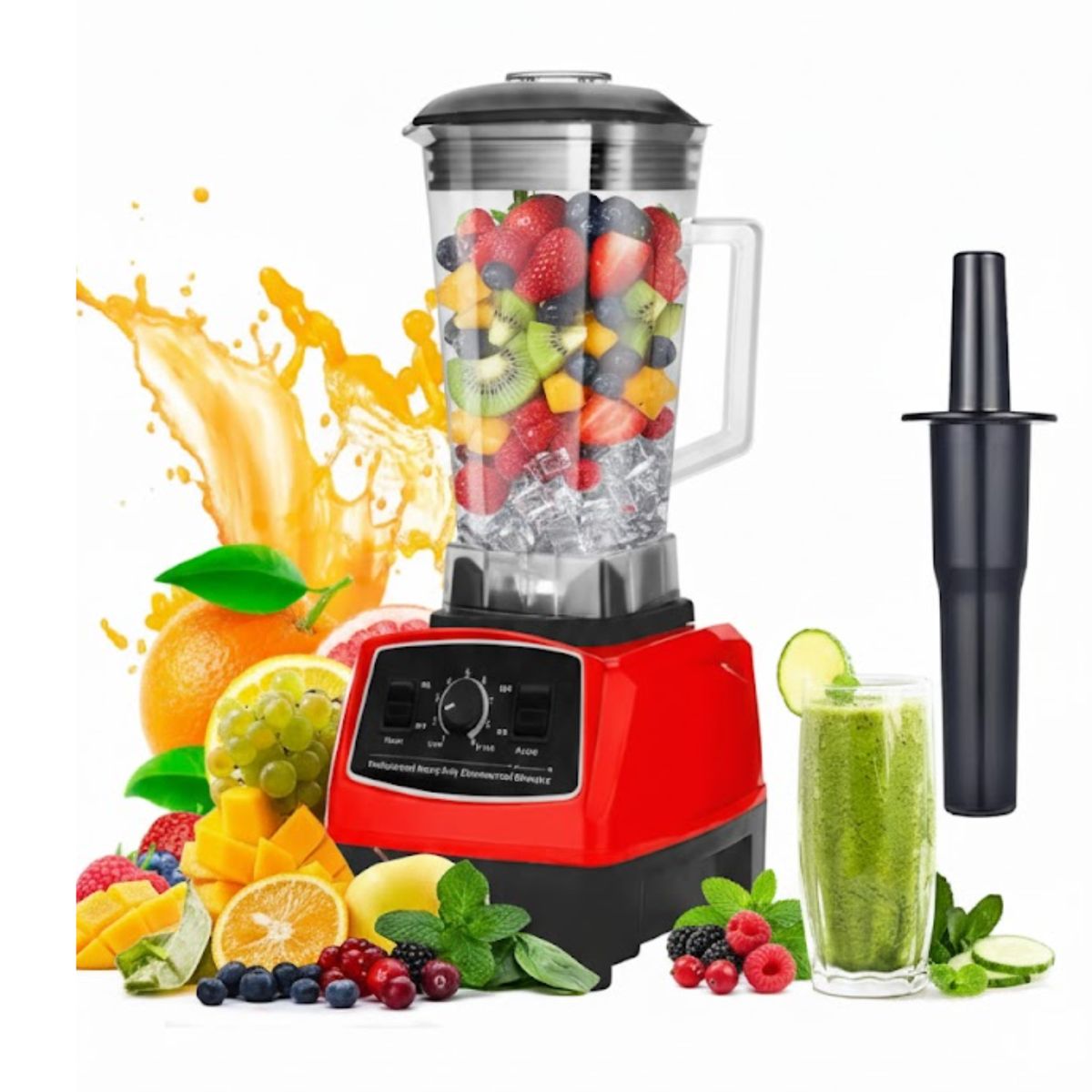 SUBE - Licuadora Profesional industrial de alta velocidad 1250V 2 litros-