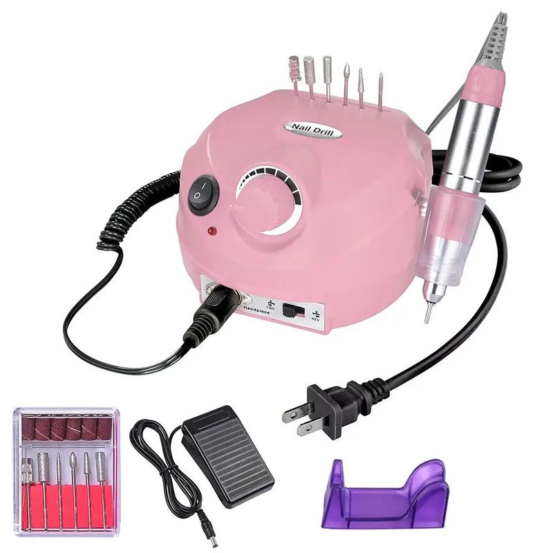 SUBE - Kit Pulidor de uñas eléctrico profesional manicura