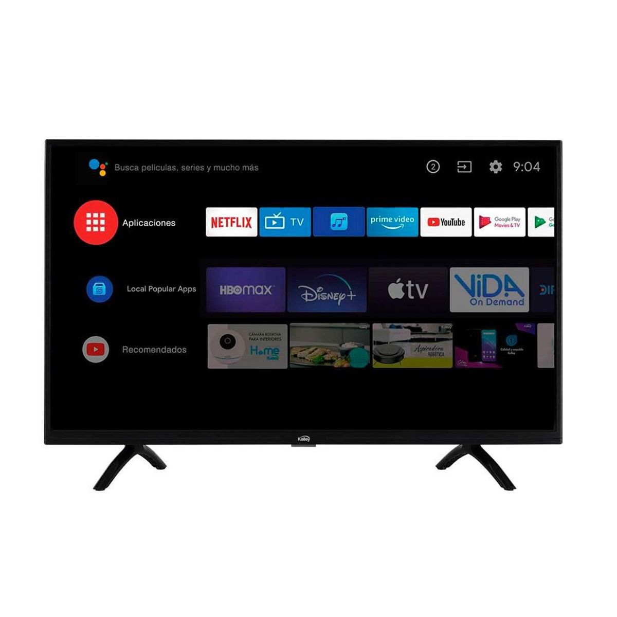 KALLEY - Televisor 43" Kalley ATV43FHDE Smart TV Full HD Led Android