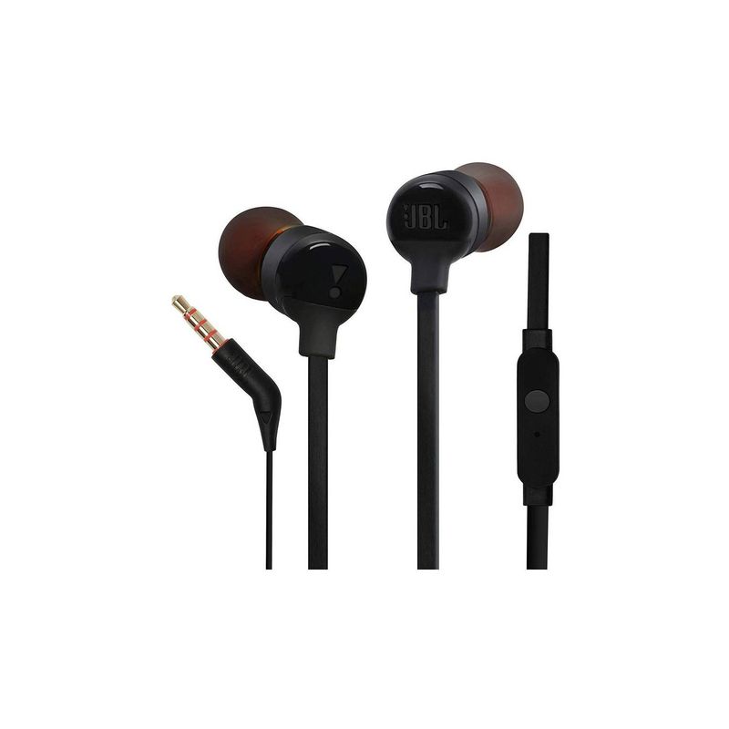 JBL - Audifonos Alambricos JBL Tune 110 Black