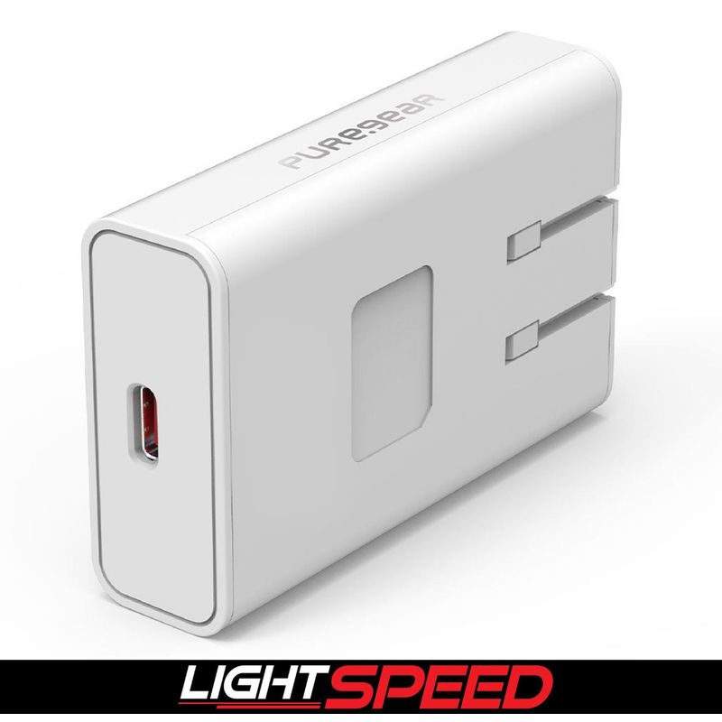 PURE GEAR - Cargador Pared 45W USB C LightSpeed Puregear