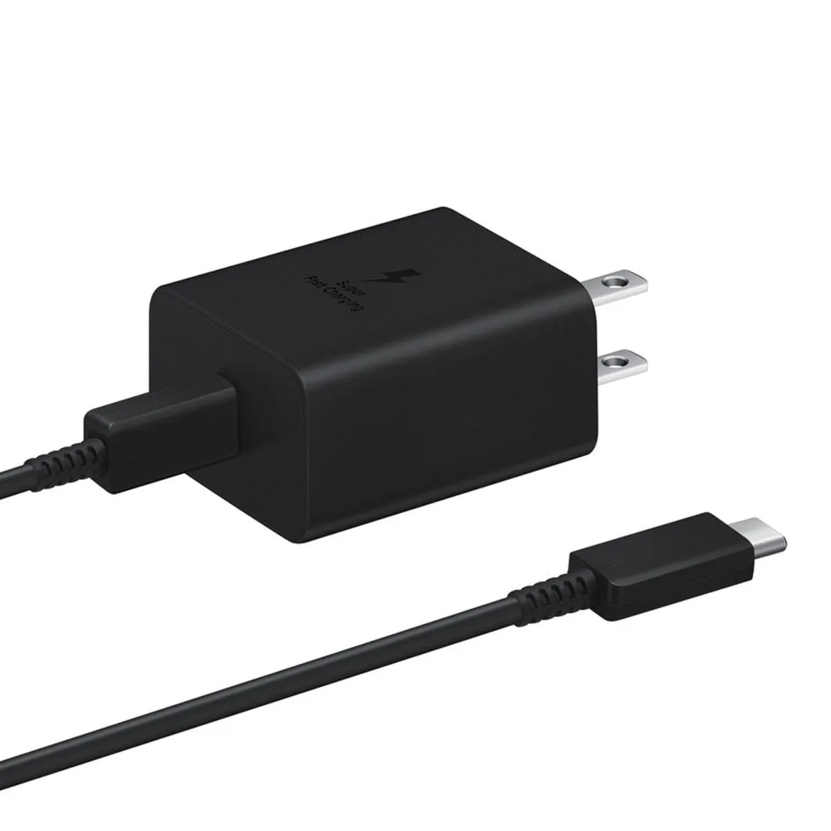 SAMSUNG - Samsung Cargador Pared 45W USB C con Cable USB C a USB C