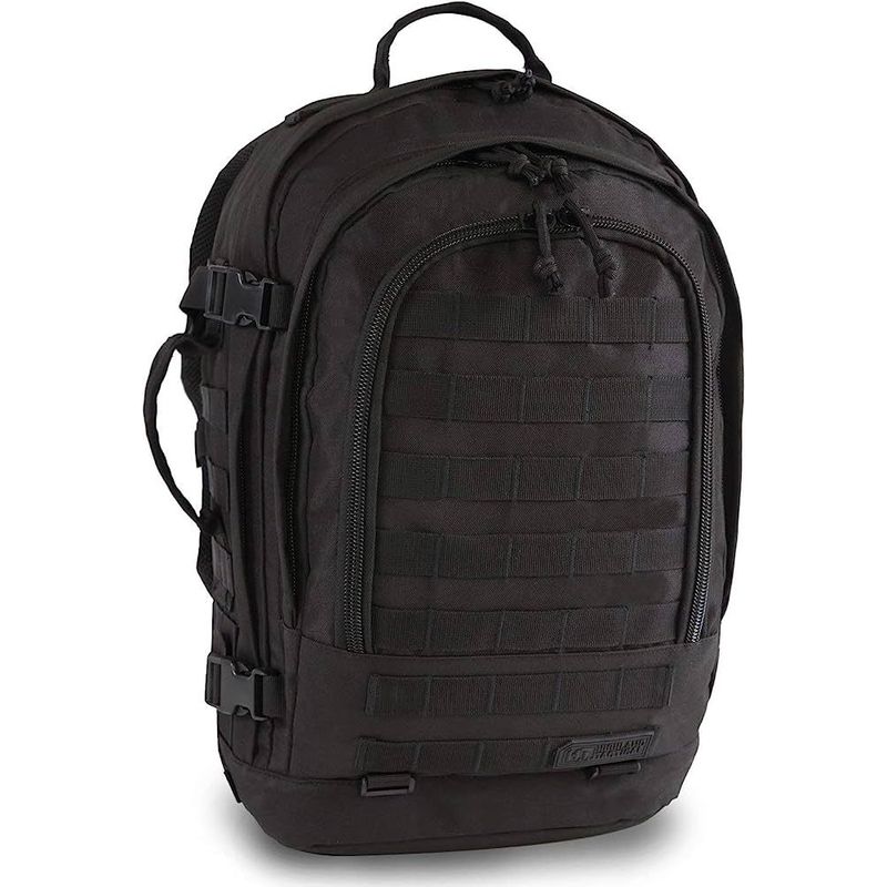HIGHLAND - Morral Táctico Highland Tactical Negro.