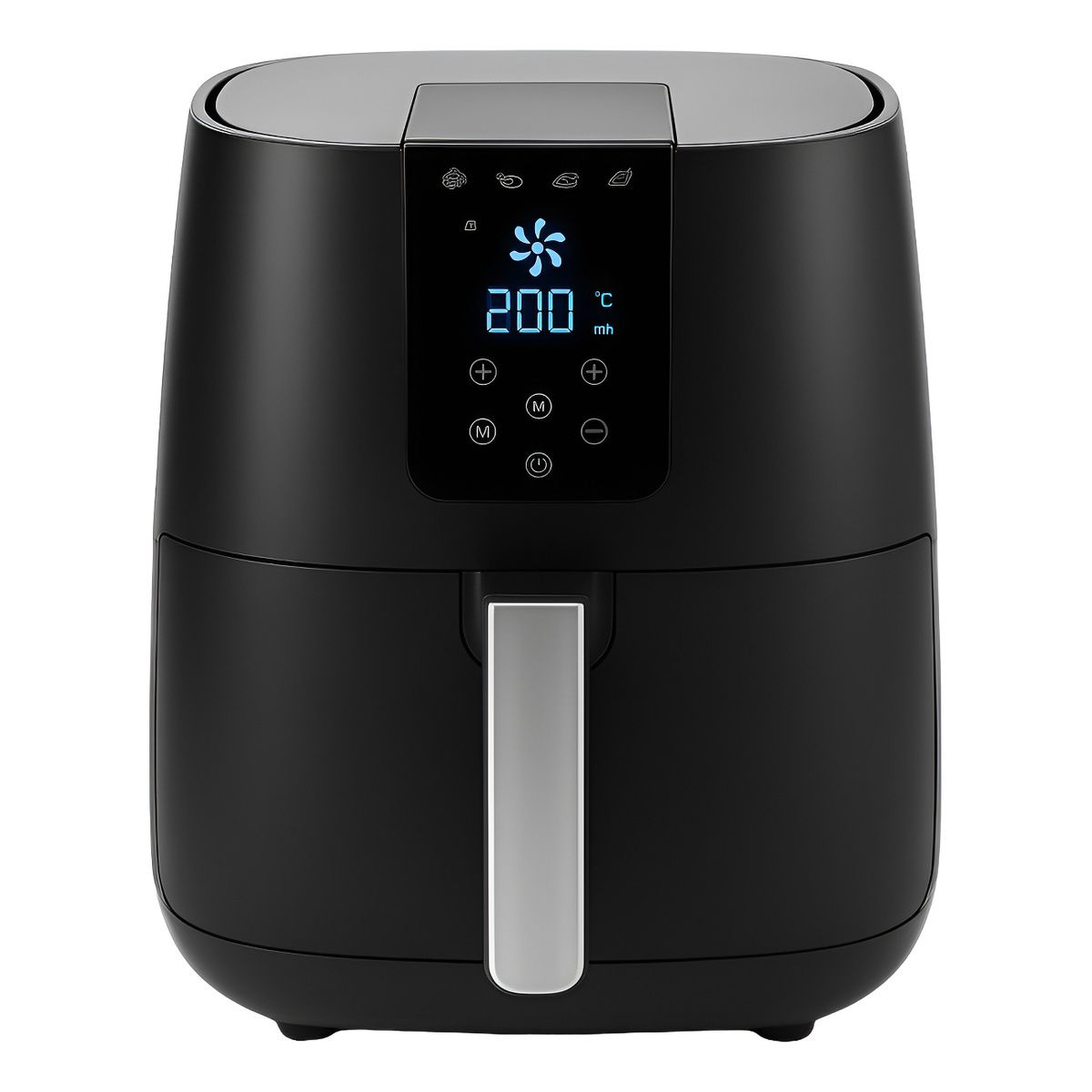 GENERICO - Freidora De Aire Digital 4 Litros Sin Aceite Icm Extra Grande