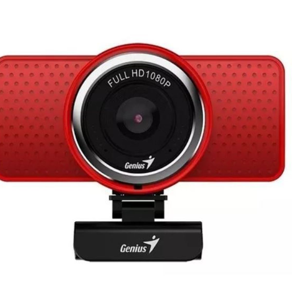 GENIUS - Camara genius web ecam 8000 1080p full hd ROJO