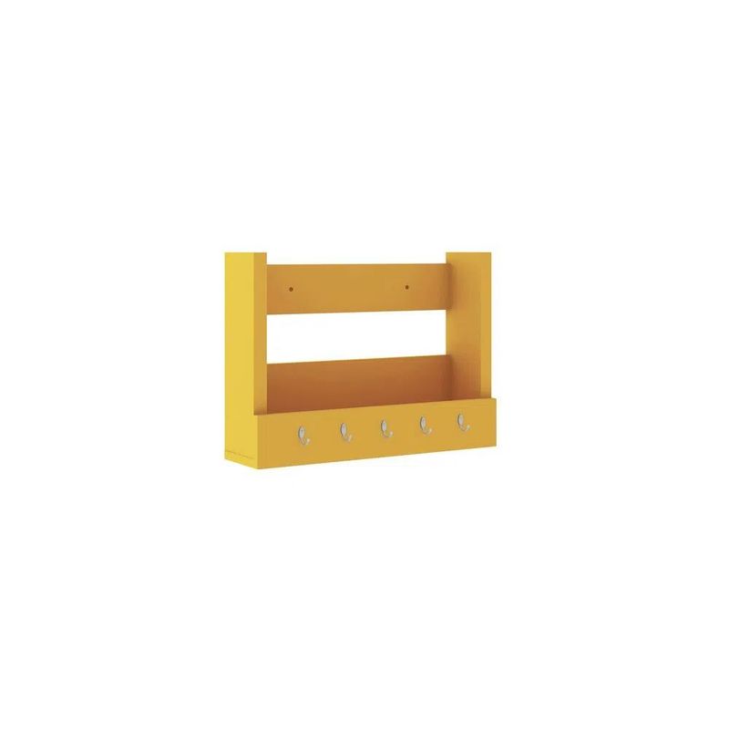 BERTOLINI - Repisa Mueble para llaves Bertolini Color Amarillo