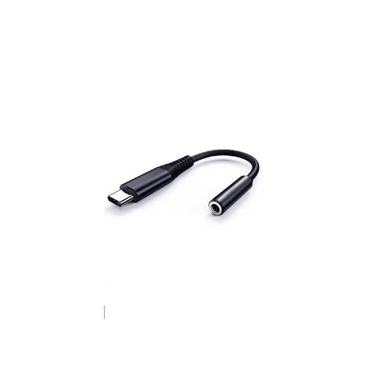 GENERICO - Cable adaptador convertidor tipo c auxiliar 3.5 au