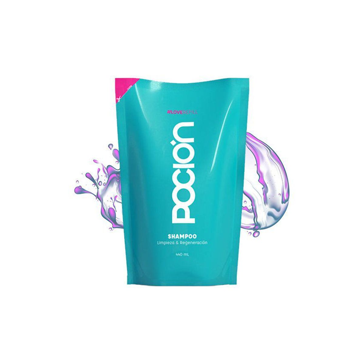 GENERICO - Repuesto shampoo regeneración absoluta la poción 440 ml