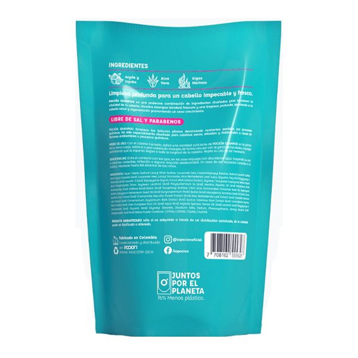 GENERICO - Repuesto shampoo regeneración absoluta la poción 440 ml