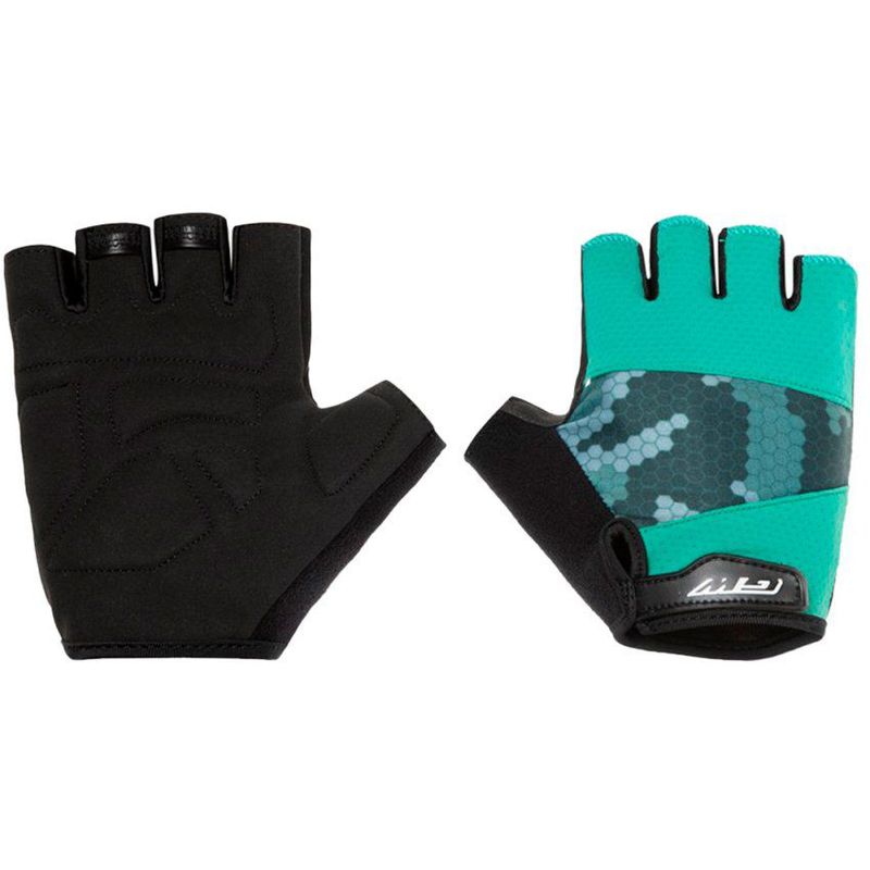 GW - Guantes de ciclismo dedos cortos gw camu half verde