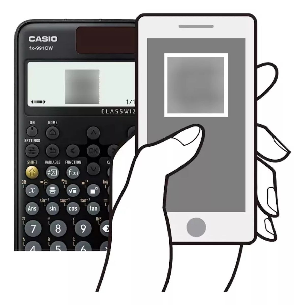 CASIO - Calculadora Cientifica FX-991LACW-Black Casio