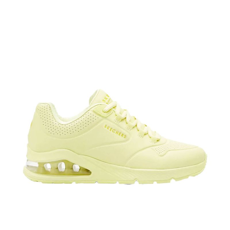 SKECHERS - Tenis Mujer Skechers Uno Pastel - Amarillo