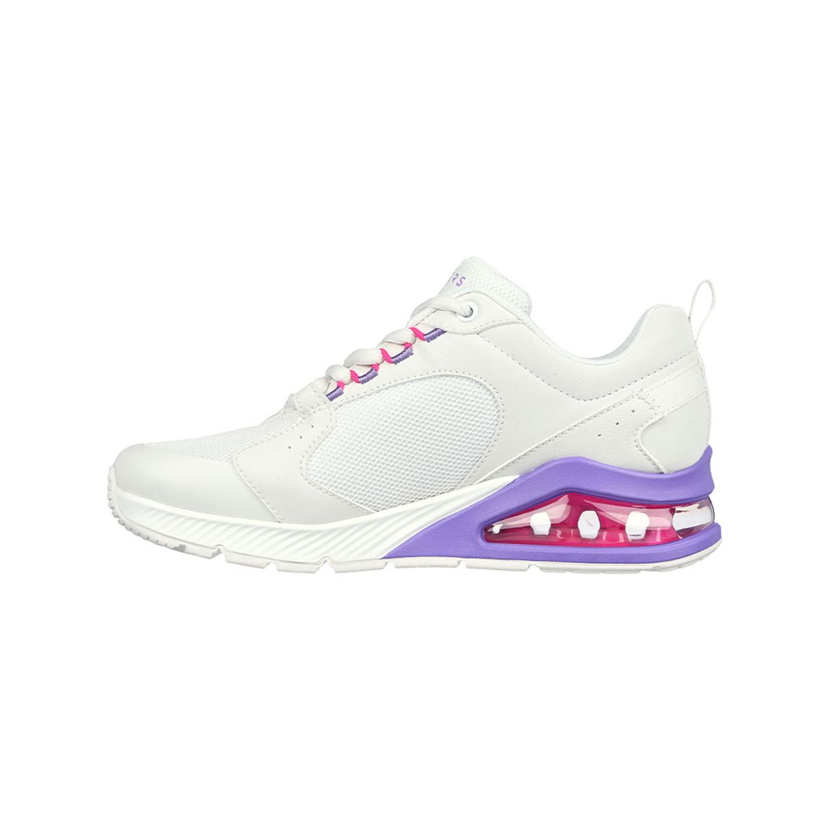 SKECHERS - Tenis Mujer Skechers Uno 90s - Blanco-Morado