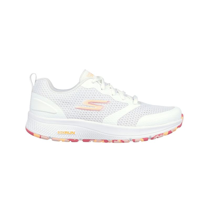 SKECHERS - Tenis Mujer Skechers Go Run - Blanco-Rosado