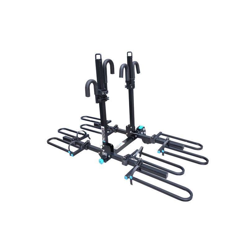 GENERICO - SOPORTE ABW PORTABICICLETAS DE TIRO BANDEJA 4 BICICLETAS