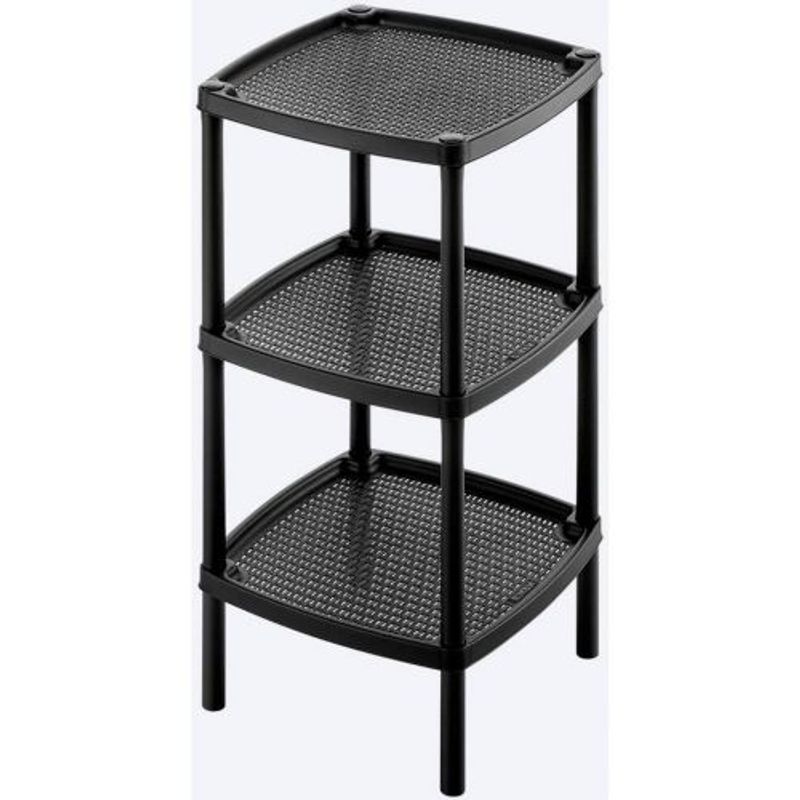 RIMAX - Mesa mult cuadrada 3g negro