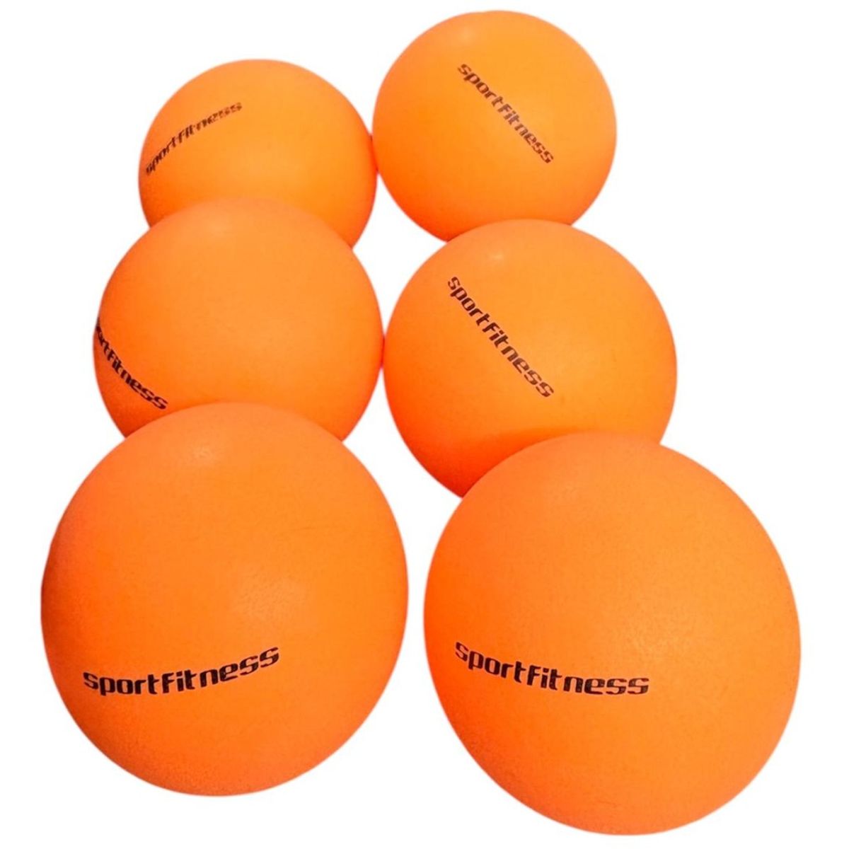 SPORT FITNESS - Pelotas Ping Pong Sport Fitness 3 Estrellas Caja X6 Unidades