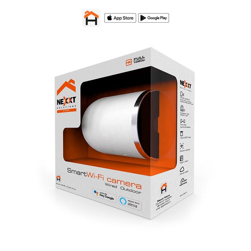 NEXXT SOLUTIONS - Camara Para Exterior Vigilancia Nexxt Wifi Hd Nocturna