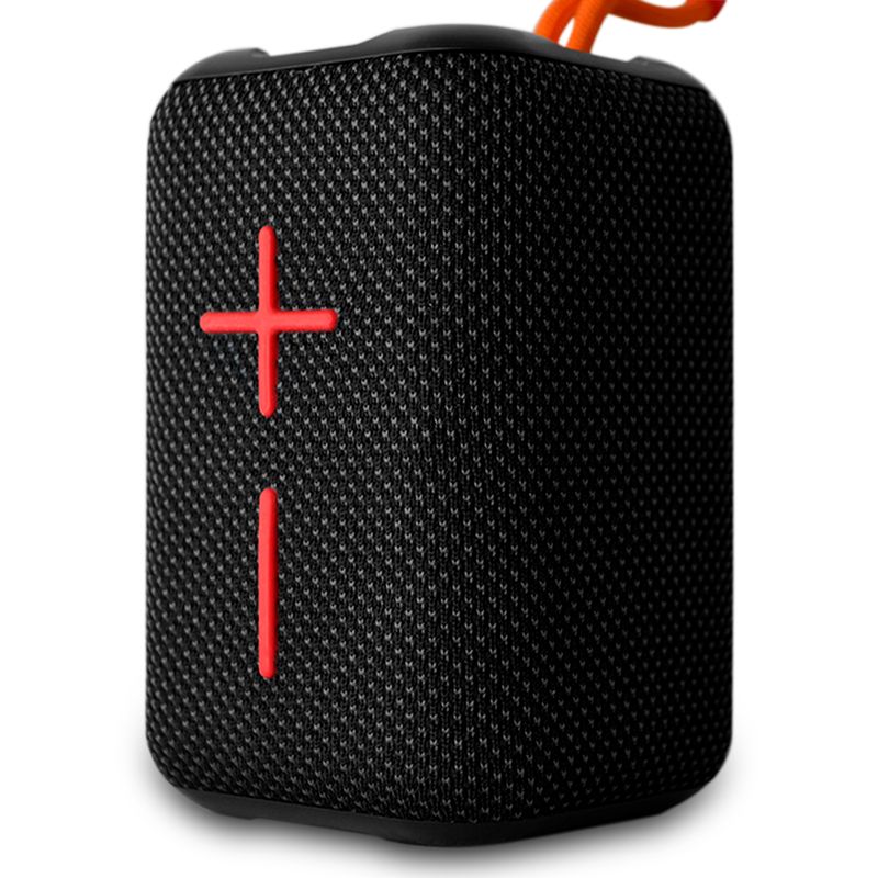 GENERICO - Parlante Portátil Bluetooth Fm Microsd Usb Auxiliar F68 Rojo