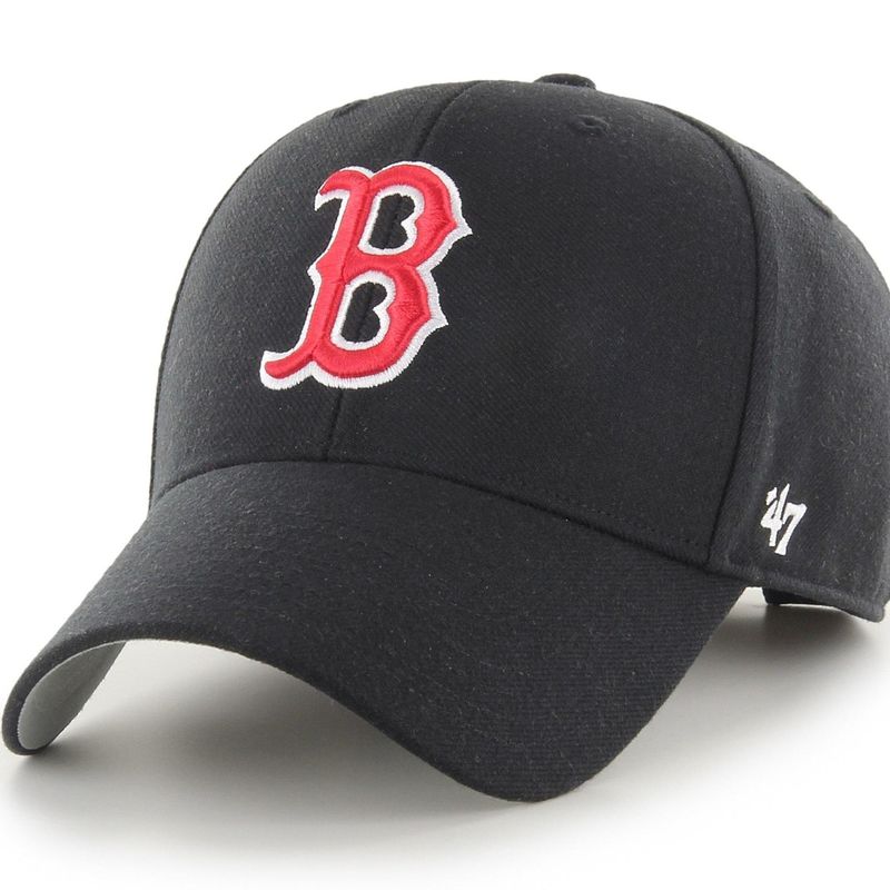 GOORIN BROS - Gorra 47 MVP ROX Black/Red- Cierre Velcro.