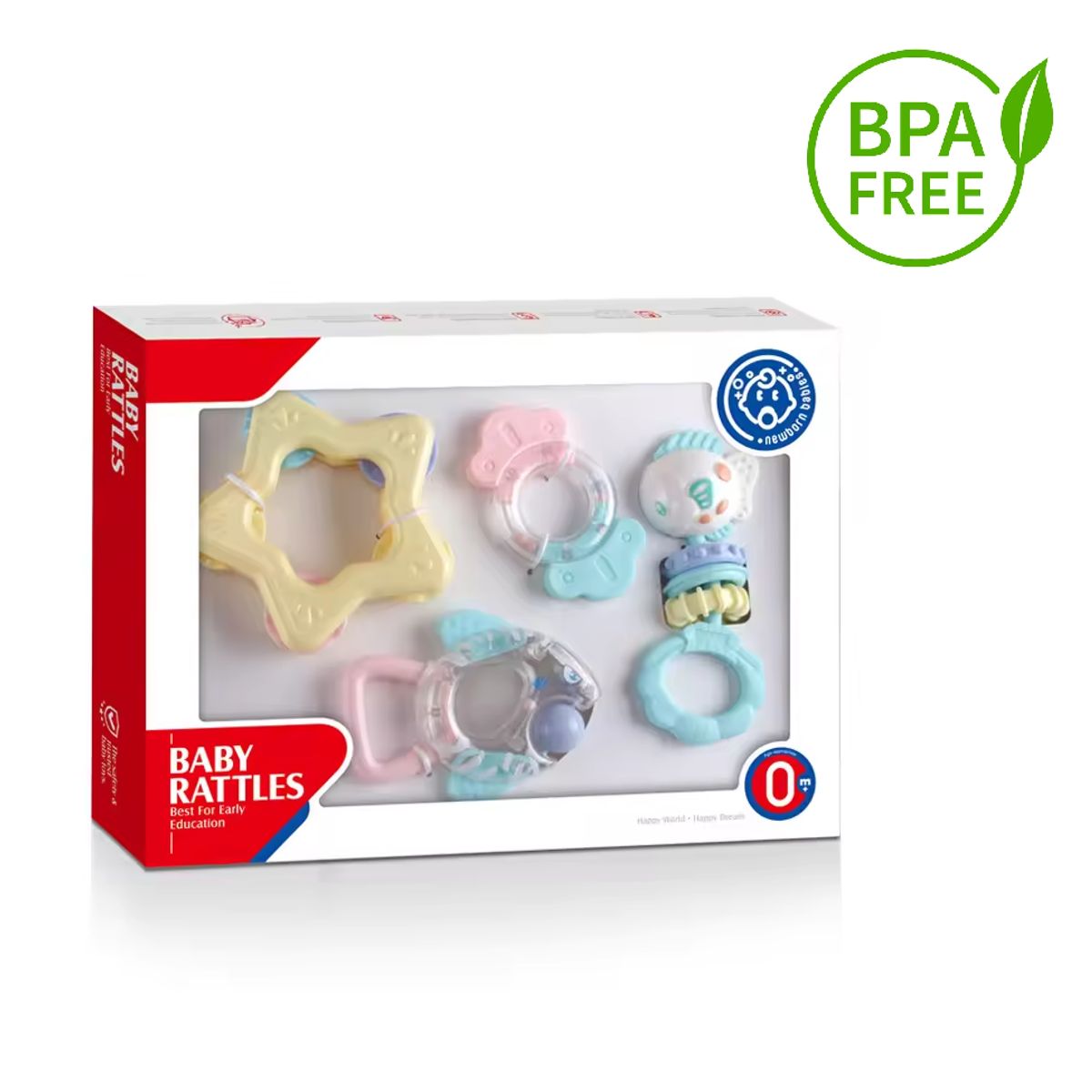 KIDSHOP - Set Kit De Mordedores Y Sonajeros X 4 Unidades JR-056