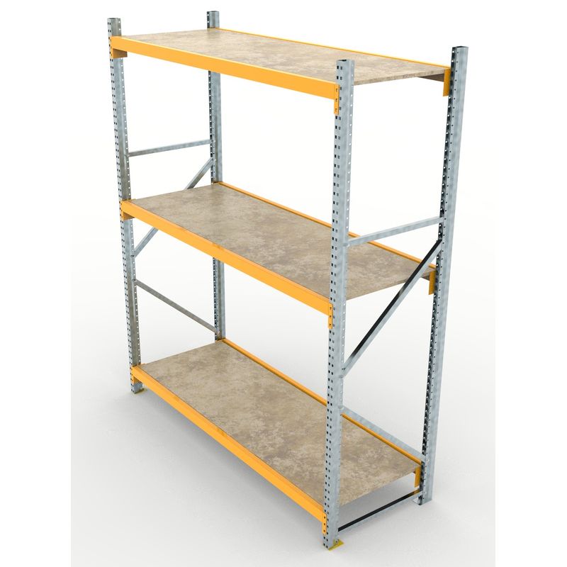GENERICO - Estantería Metálica 60cmx200cmx150cm capacidad de carga 900kg