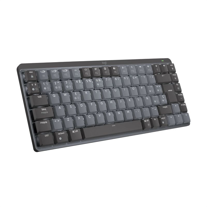 LOGITECH - Teclado Recargable Avanzado Logitech Mx Mechanical Mini