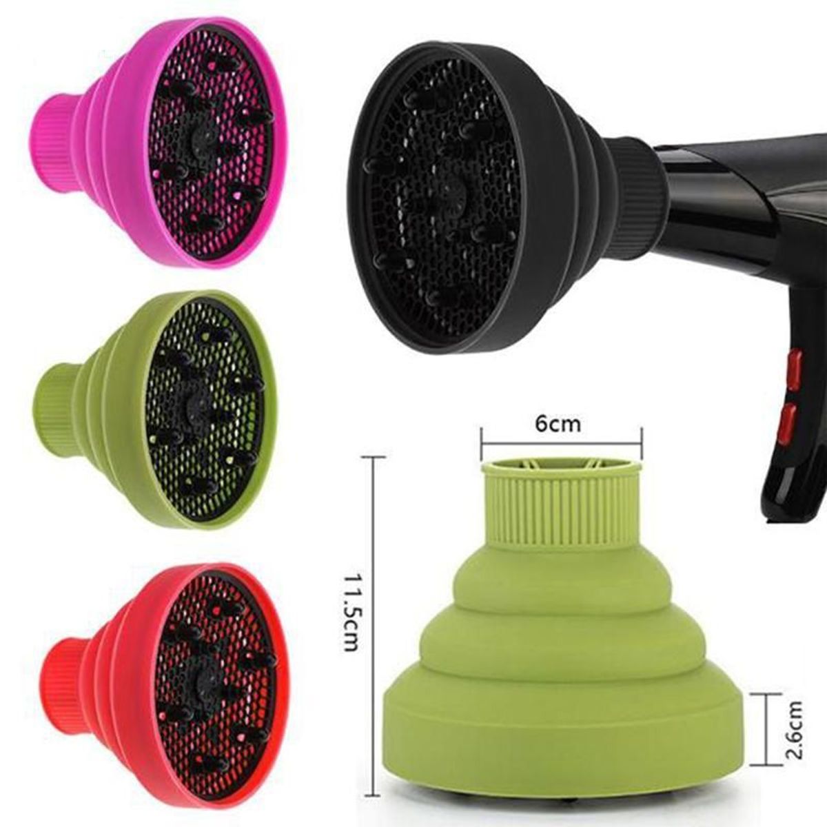 GENERICO - Difusor Para Secador Difusor De Rizos Pelo Cabello