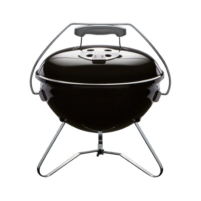 WEBER - Asador a Carbon Portatil Smokey Joe Premium 14 PLG Negro WEBER