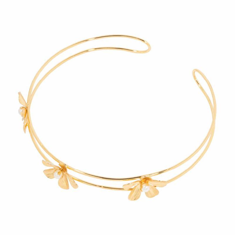 ENIGMA - Collar Gargantilla Unión Floral.