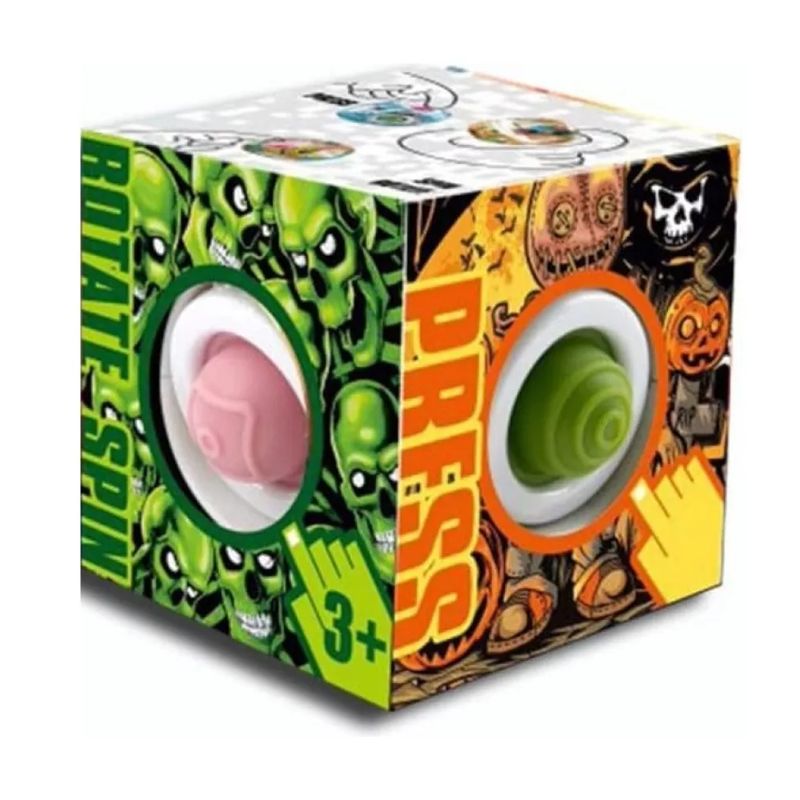 GENERICO - Juego antiestres 3 en 1 spinner + pop it + movilidad