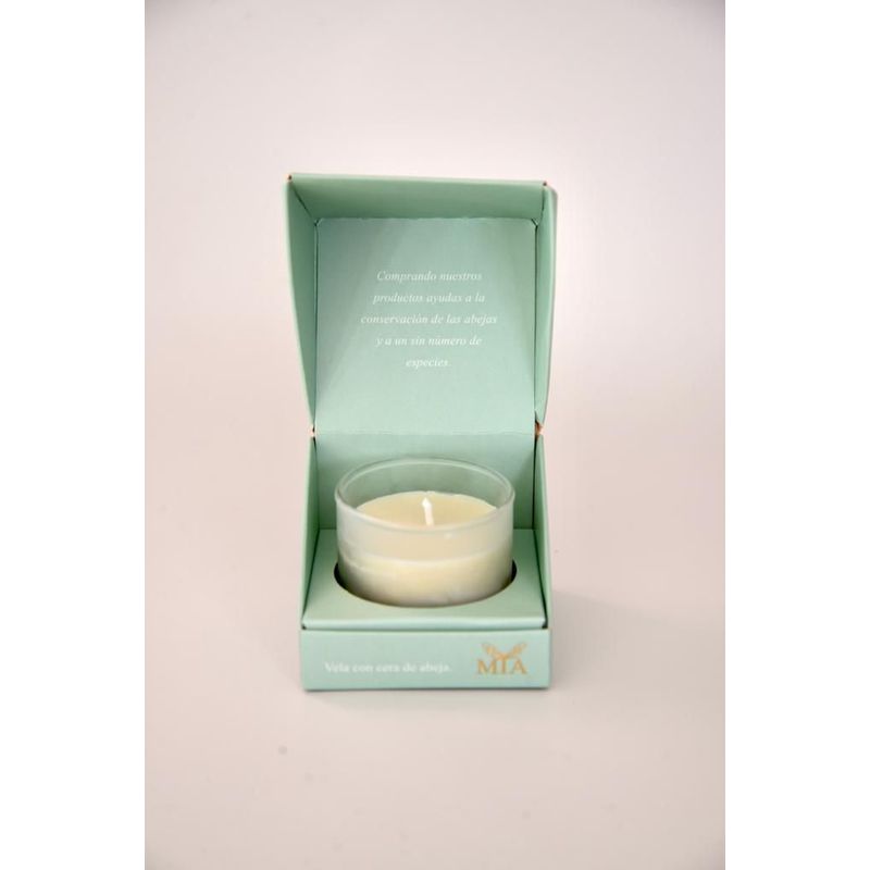 MIA - VELAS A BASE DE CERA DE ABEJAS 50GR