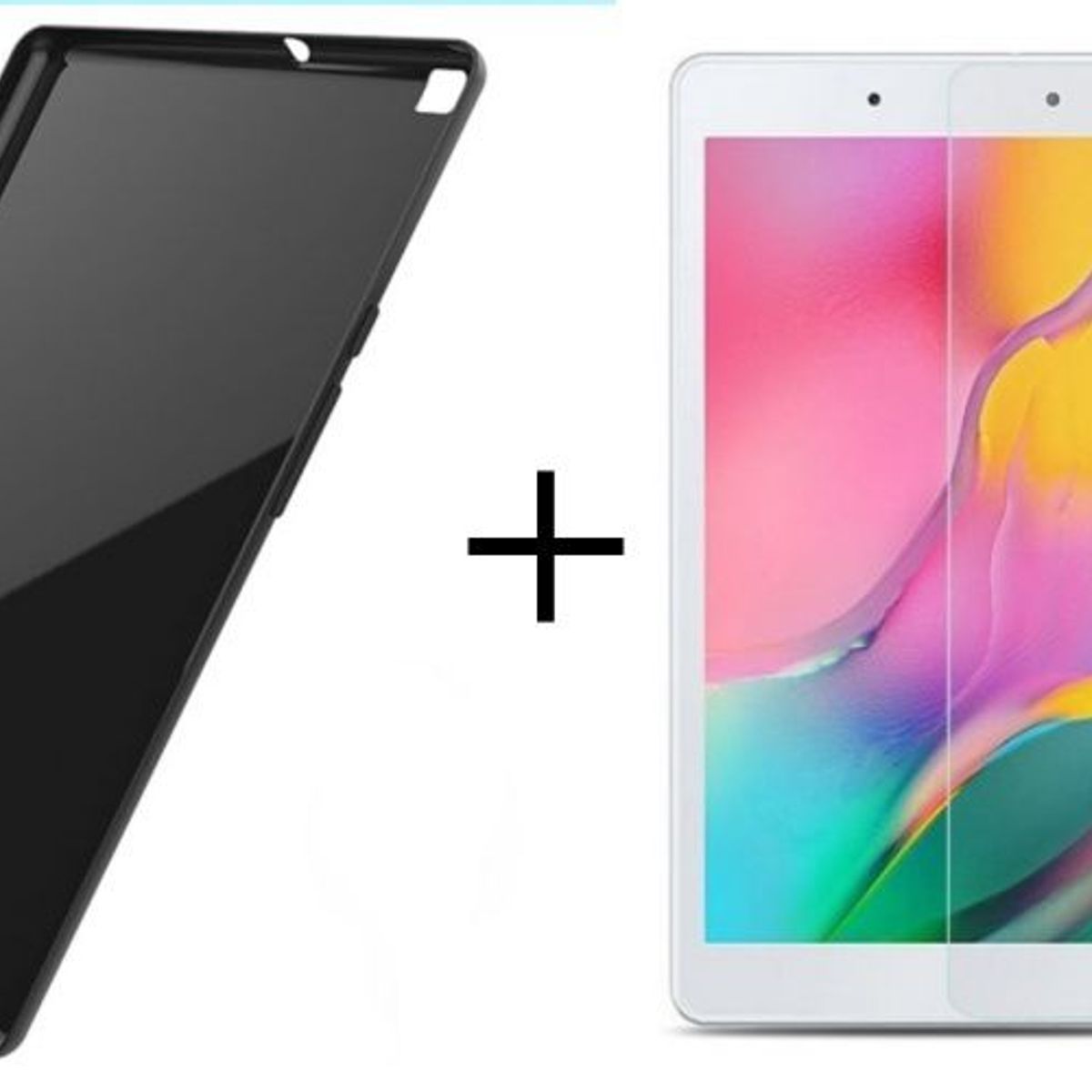 GENERICO - Vidrio + Estuche Genérico Para Samsung Tab A T295t290 8
