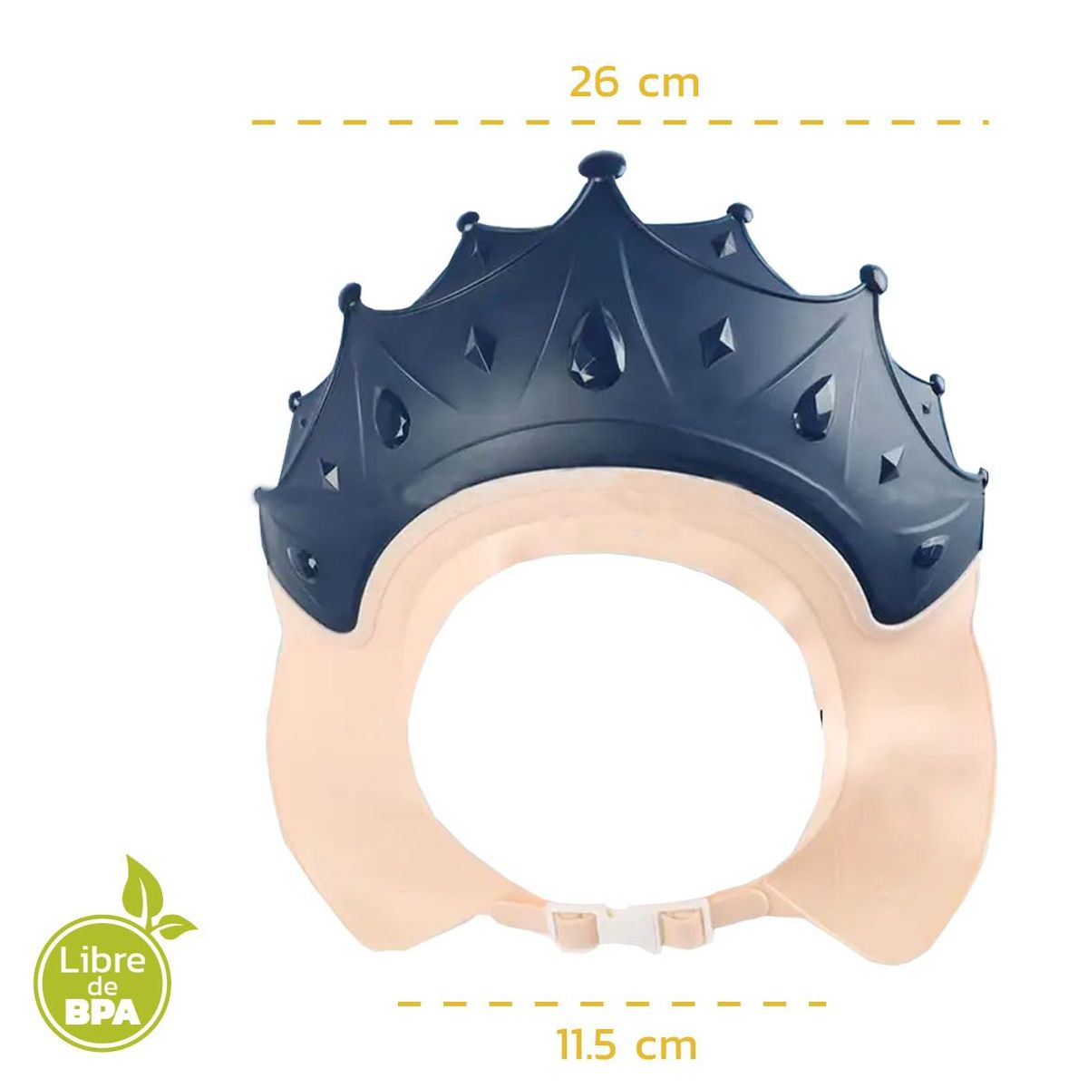 ENFANT'ASY - Gorro Visera De Ducha Para Bebé Azul