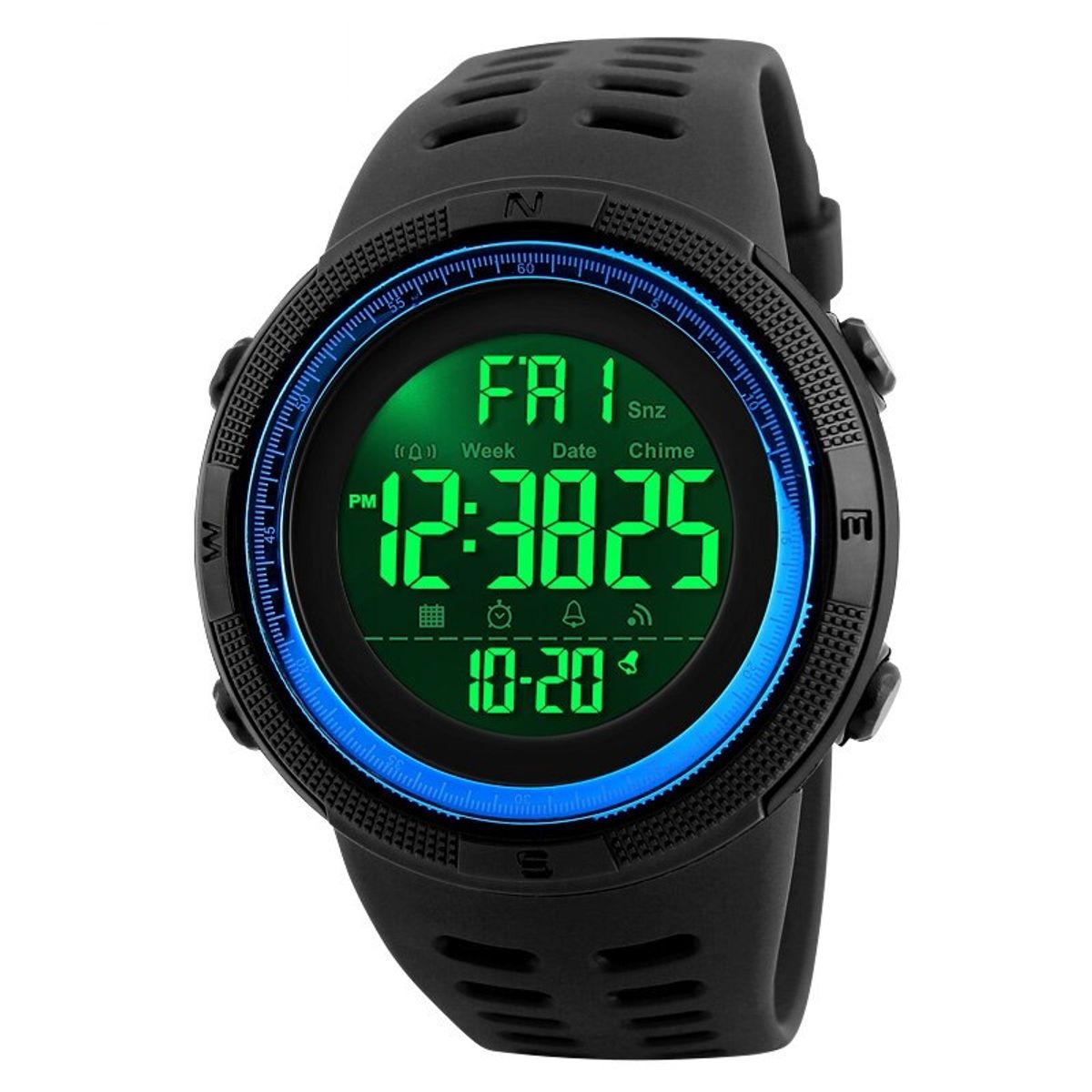 SKMEI - RELOJ DEPORTIVO HOMBRE SKMEI 1251 MULTIFUNCIONES SUMERGIBLE AZUL