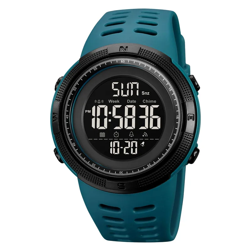 SKMEI - RELOJ DEPORTIVO SKMEI 2070 MULTIFUNCIONES SUMERGIBLE VERDE