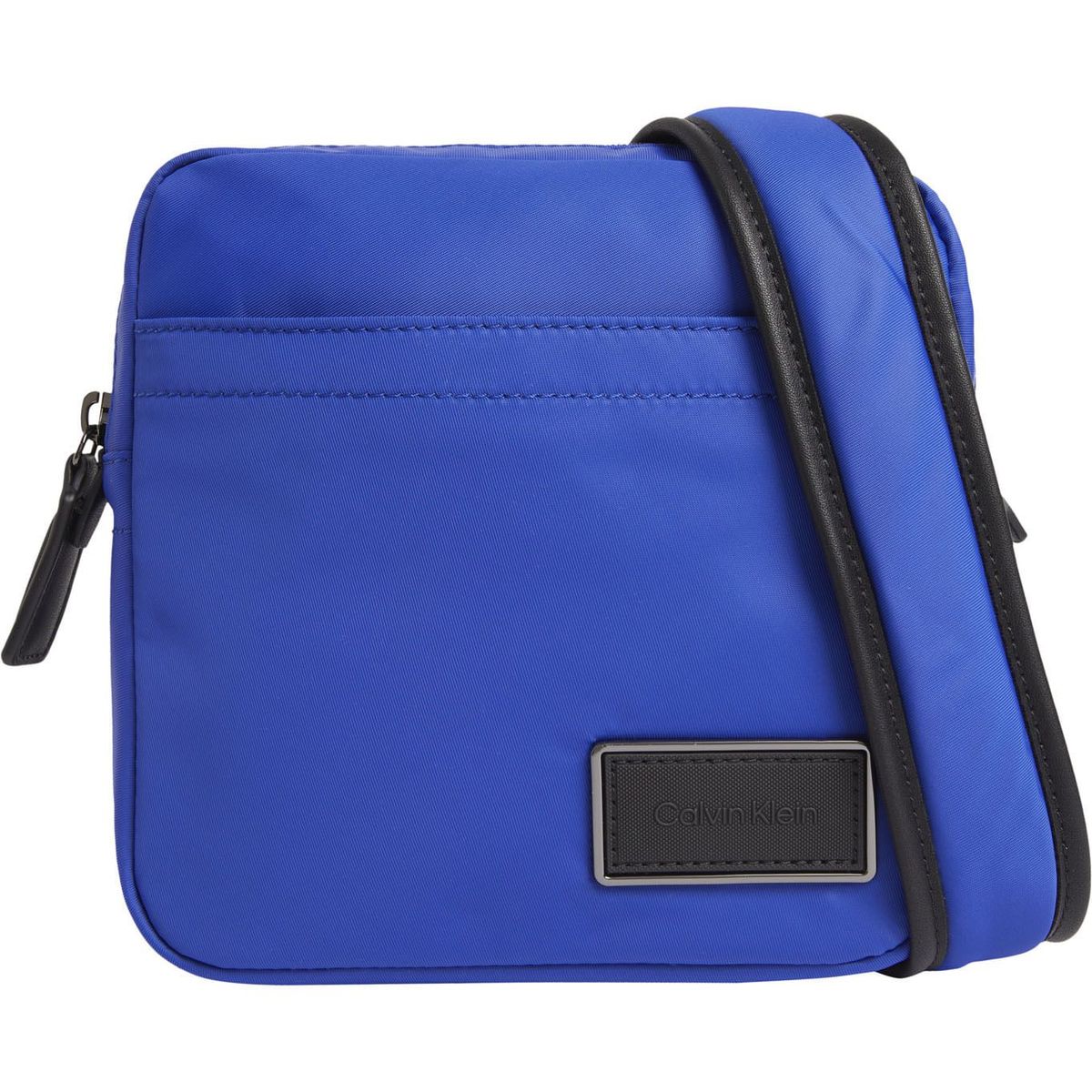 CALVIN KLEIN - Bolso De Mano Con Parche Del Logo Hombre Azul