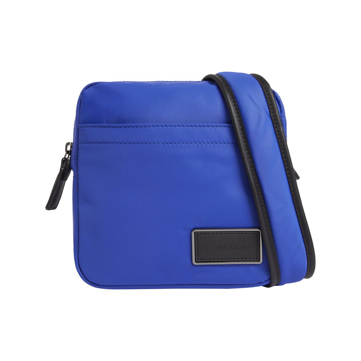 CALVIN KLEIN - Bolso De Mano Con Parche Del Logo Hombre Azul