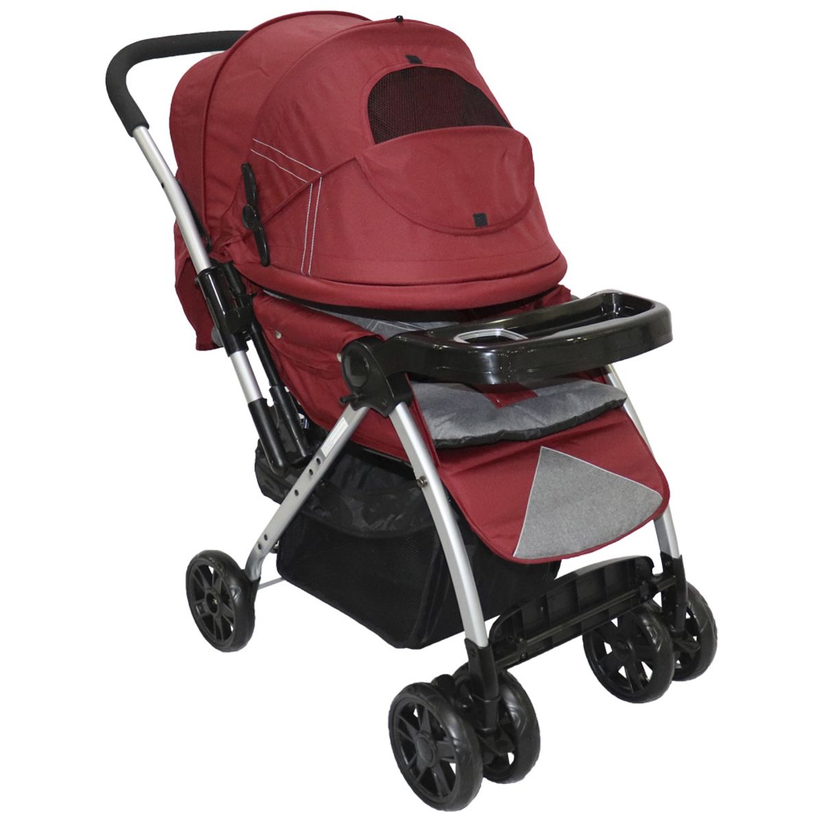EBABY - Coche cuna de paseo Blake EB1140 ROJO
